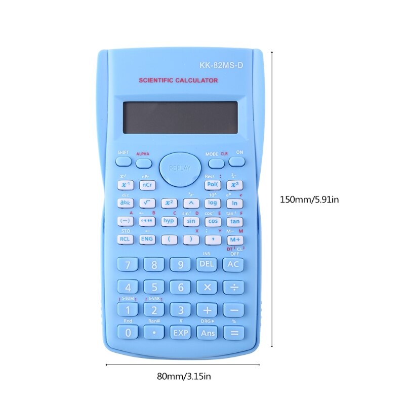 H4GA Scientific Calculator Stationery School Office Engineering Multifunction School Engineering Stationery Scientific Tool