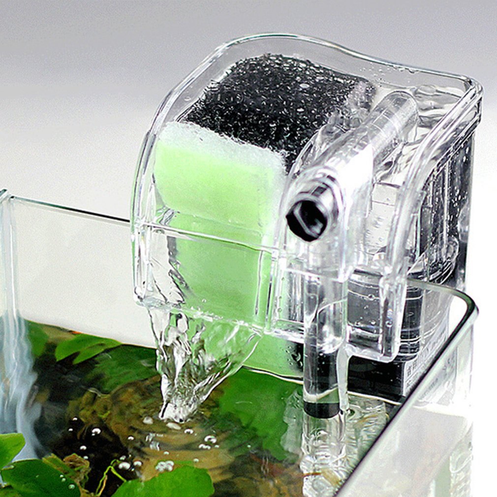 Prestaties Hang-Op De Rug Power Filter Voor Desktop En Betta Aquaria Dompelpomp Zuurstof Pomp