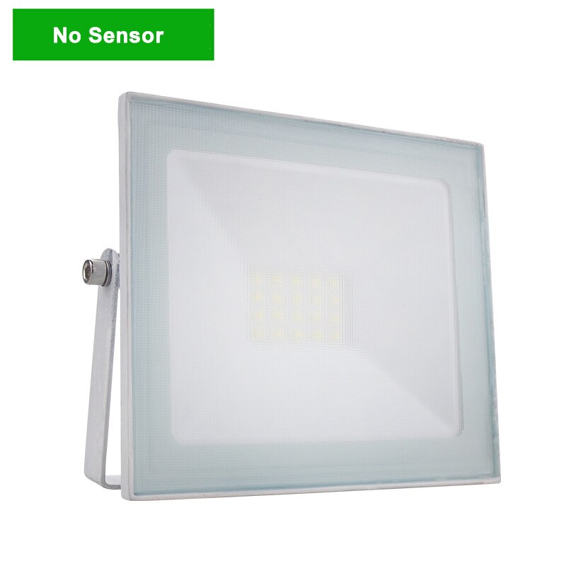10W 30W 50W 220/110V LED Induction Flood Light Reflective Flood Light Waterproof IP65 Spotlight Wall Light Outdoor Lighting: No Sensor / 50W / Cool white 220V