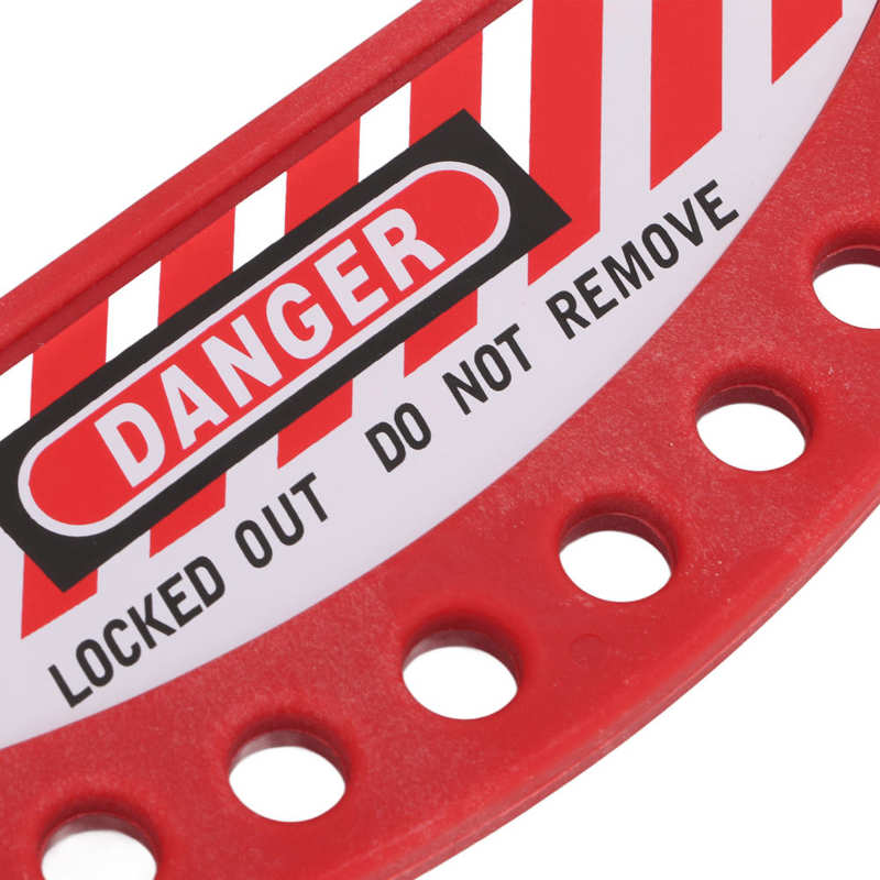 BD-B41 12 Holes Portable Safety Padlock Rack Plastic Hanging Key Management High Temperature Resistant Lock