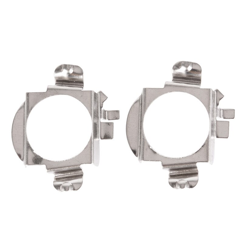 2Pcs 1cm x 4cm x 5cm H7 LED Car Headlight Bulb Base Holder Adapter Socket for Universal Auto Headlamp Mount Stand