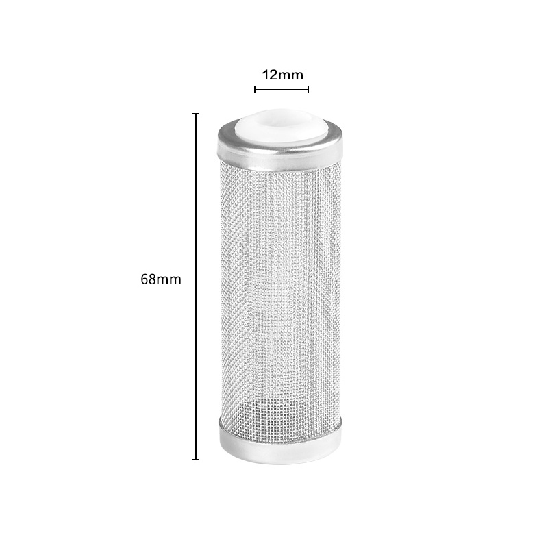 Aquarium Zufluss Einlass Filter Edelstahl Korb Mesh Net Filter Schutz Aquarium Filter Zubehör Intake Sieb Pre-Filter Abdeckung: green