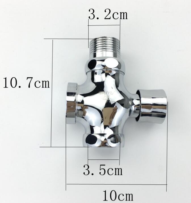 Brass Hand-pressing Type Squat Pan Time delay Flush Valves toilet flushing