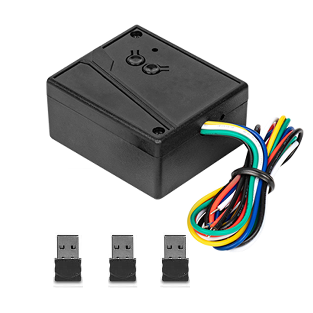 Empfänger zum Öffnen der Garagentor, Empfänger für das Automatisierungssystem zur Zugangskontrolle zu Hause, 2,4-G-Bluetooth-Verbindung, USB-Anschluss-Öffnungsgerät: Rosa