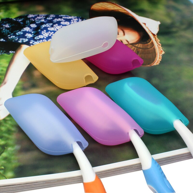 eTya 1PCS Women Men Travel Toothbrush Cover Cap Case Protector Cleaner Packing Organizer Travel Accessories