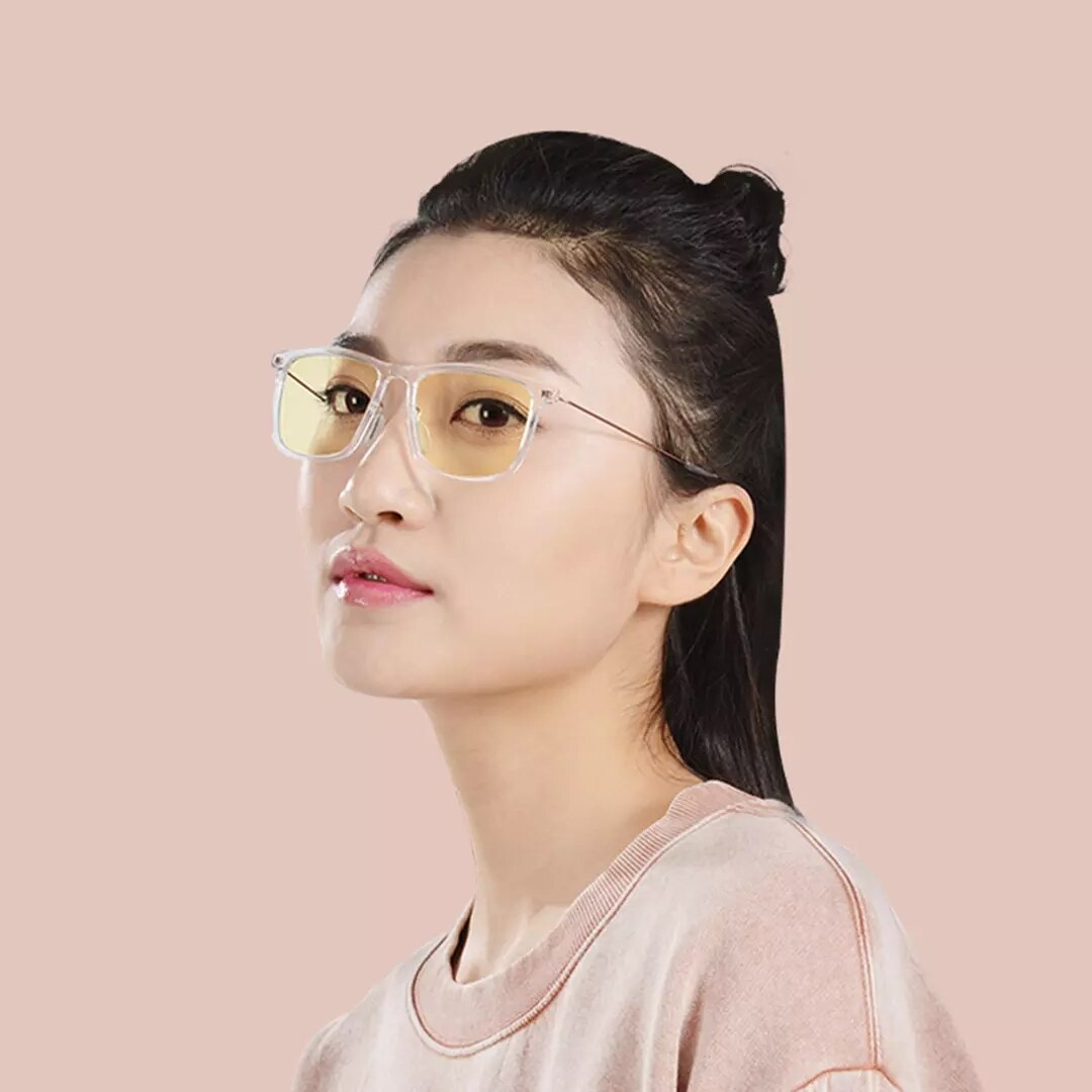 Xiaomi-gafas Mijia Mi para ordenador, lentes con protección contra rayos azules, bloqueo de luz azul 50%, cómodas, TR90, montura de Metal