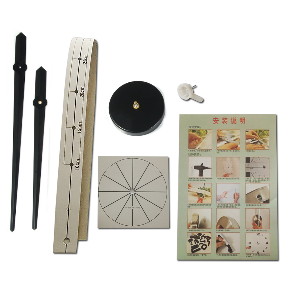 Horloge à Quartz pour montres de | Autocollant mural 3d, grand format, miroir ruché, moderne, tendance, , bricolage