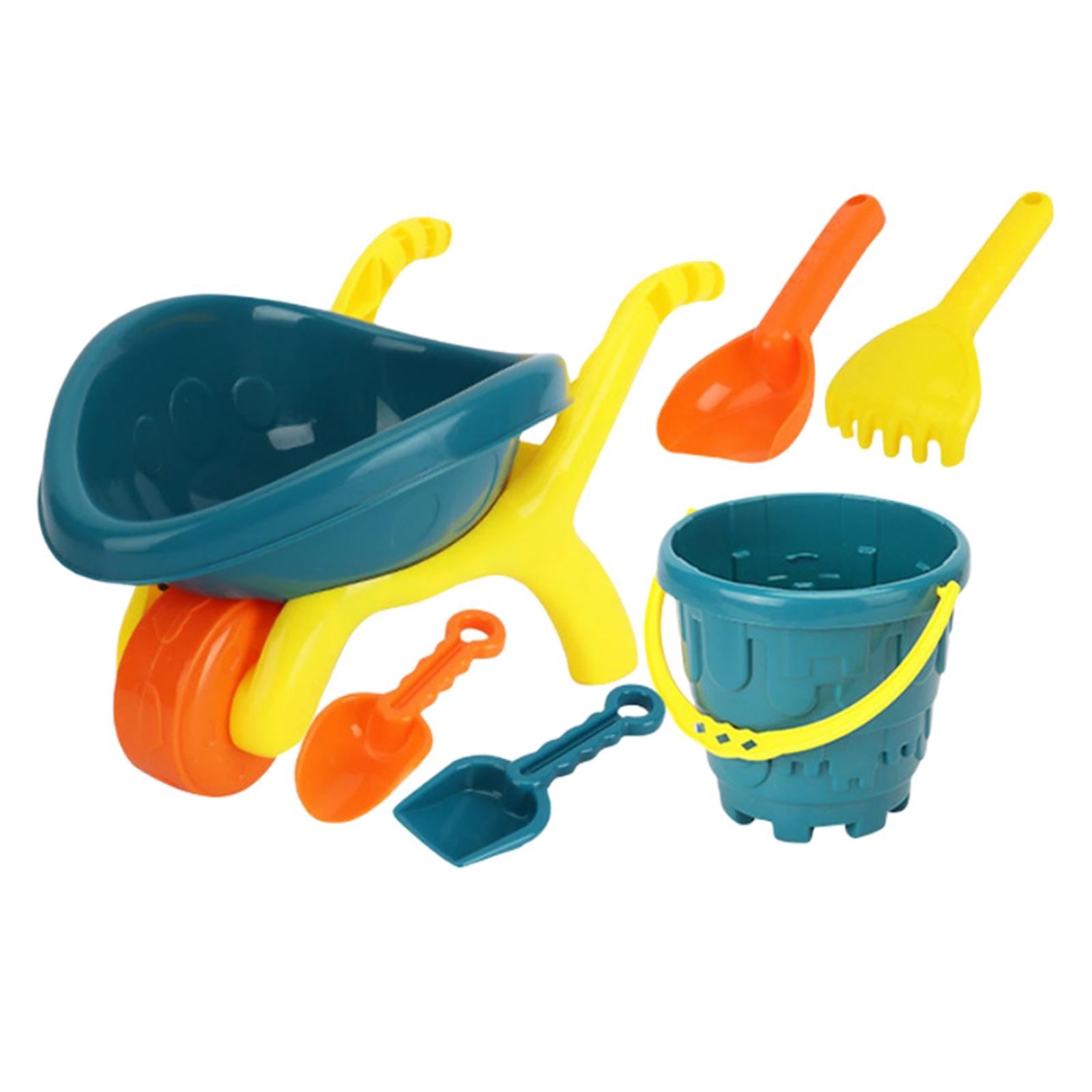 Summer Sand Beach Toy Bucket Beach Game Toy Shovel for Indoor Kids Children