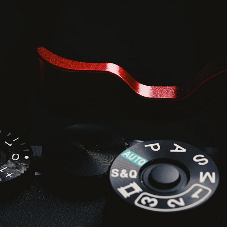 Daumen hoch Daumen Rest Daumen Griff in verrotten/Schwarz Für Sony A7M4 A7R4 A9II A7R IV