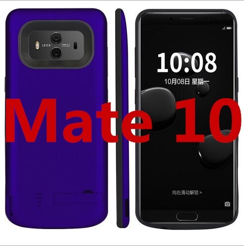 6000 Mah Für Huawei Mate 10 10 Pro Batterie Fall Backup Batterie Fall Abdeckung Power Fall Für Huawei Mate 10 pro Batterie fall: mate 10 blue