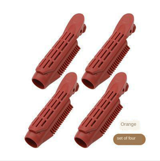 4 Stks/set Volumizing Haar Wortel Clips Natuurlijke Pluizig Haar Clip Haar Wortel Curler Roller Hair Styling Tools Accessoires: Red