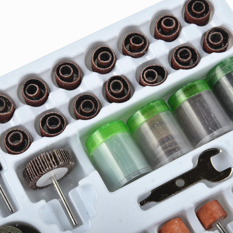 105/216Pcs Elektrische Mini Boor Kit Schurende Rotary Tool Accessoires Set Voor Dremel Slijpen Schuren Polijsten Snijden