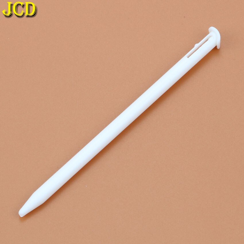 JCD 1 pcs 8 Kleur Game Console Plastic Touch Screen Stylus Pen Voor Nintend 3DS Game Accessoires: WHITE