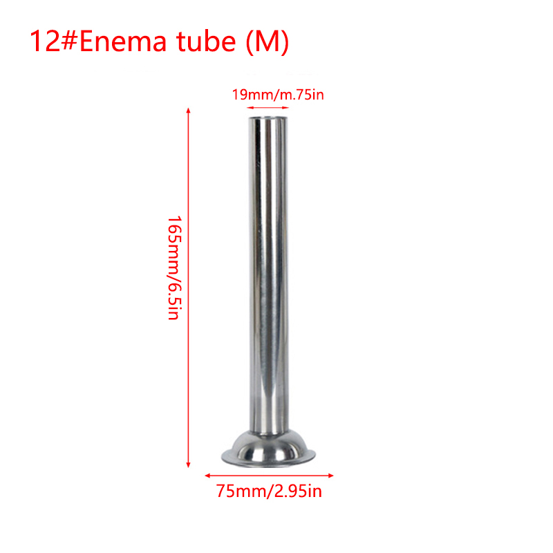 5.8/7.5cm baser til pølsefremstilling, pølsemaskine, tragtfylderør, kødhakkerdele, pølsefyldningsrør