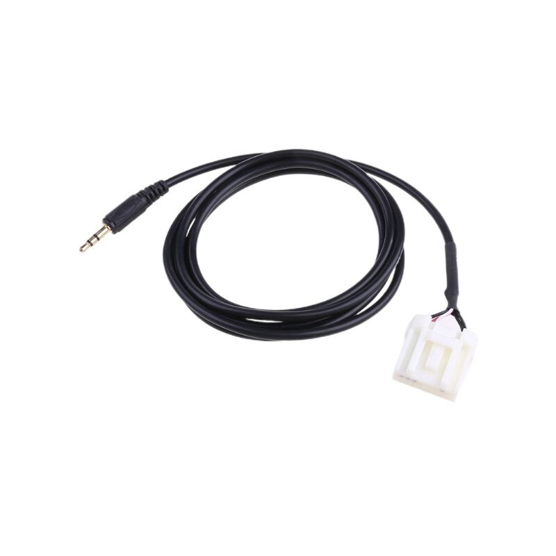 3.5mm mini jack aux spiller øretelefon inngang kabel adapter til mazda 2 3 5 6 e7ca