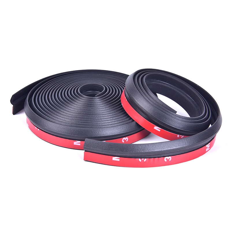 1/4/6M Car Door Sealing Strip 4Meter Z type Door Seal Car Door Weatherstrip Sound Auto Rubber Edging Trim Noise Insulation