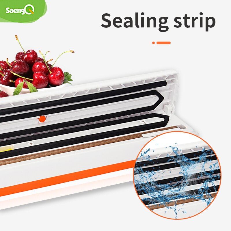 Electric Vacuum Sealer Packaging Machine For Home Kitchen Including 15pcs Food Saver Bags Commercial Vacuum Food Sealing Sealer