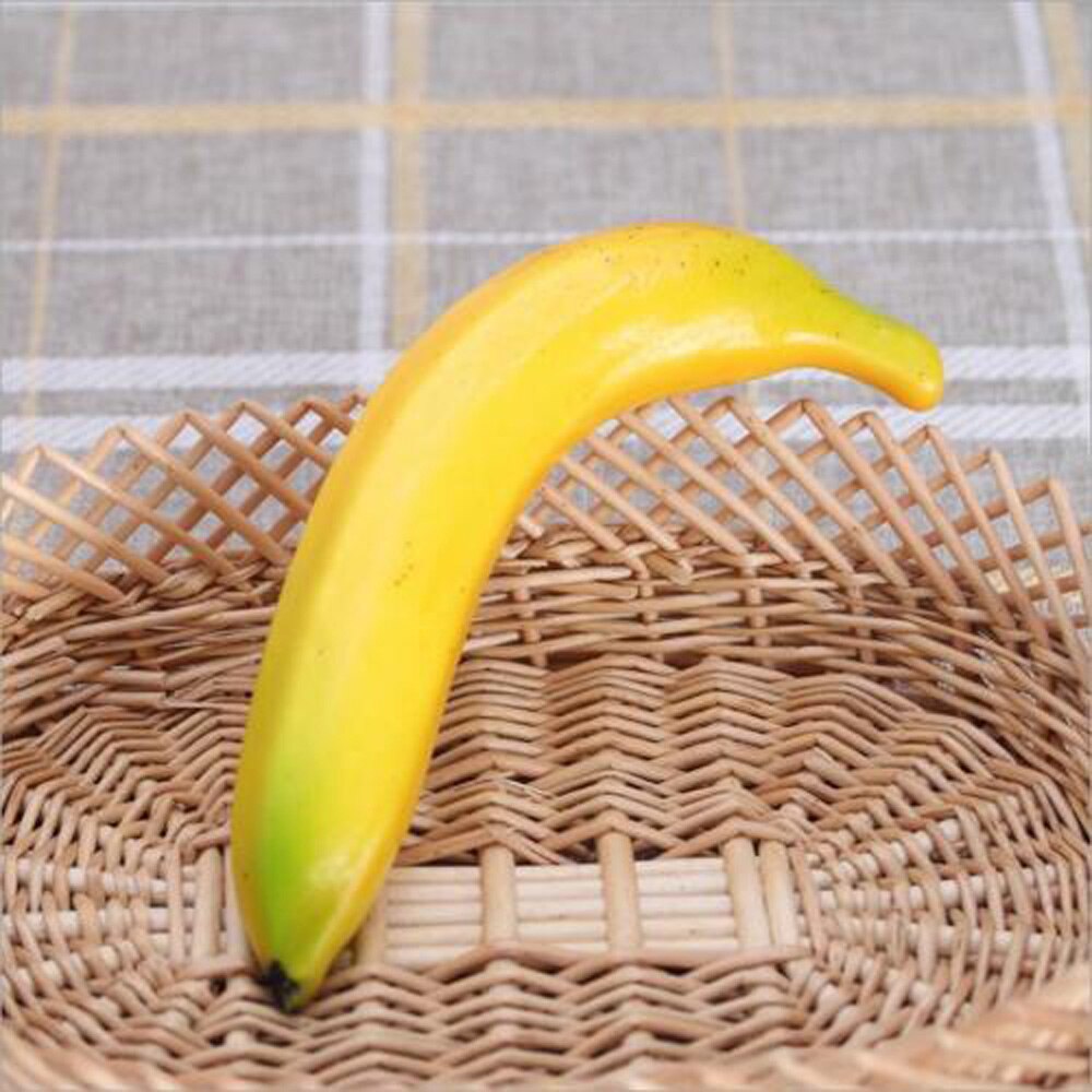 Réaliste réaliste artificiel banane bouquet faux fruits affichage Prop décoratif