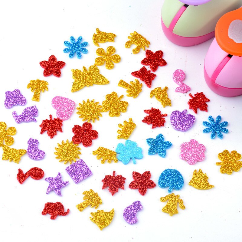 2.5cm blommor punch pyssel stansar scrapbook puncher skum scrapbooking cutter eva punch barn prägling pappershål