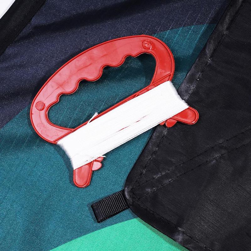 Kindervlieger buitenspeelgoed nylon vlieger prairie ripstop vlieger speelgoed voor kinderen groene persoonlijkheid nylon vlieger deur  l0 n 5
