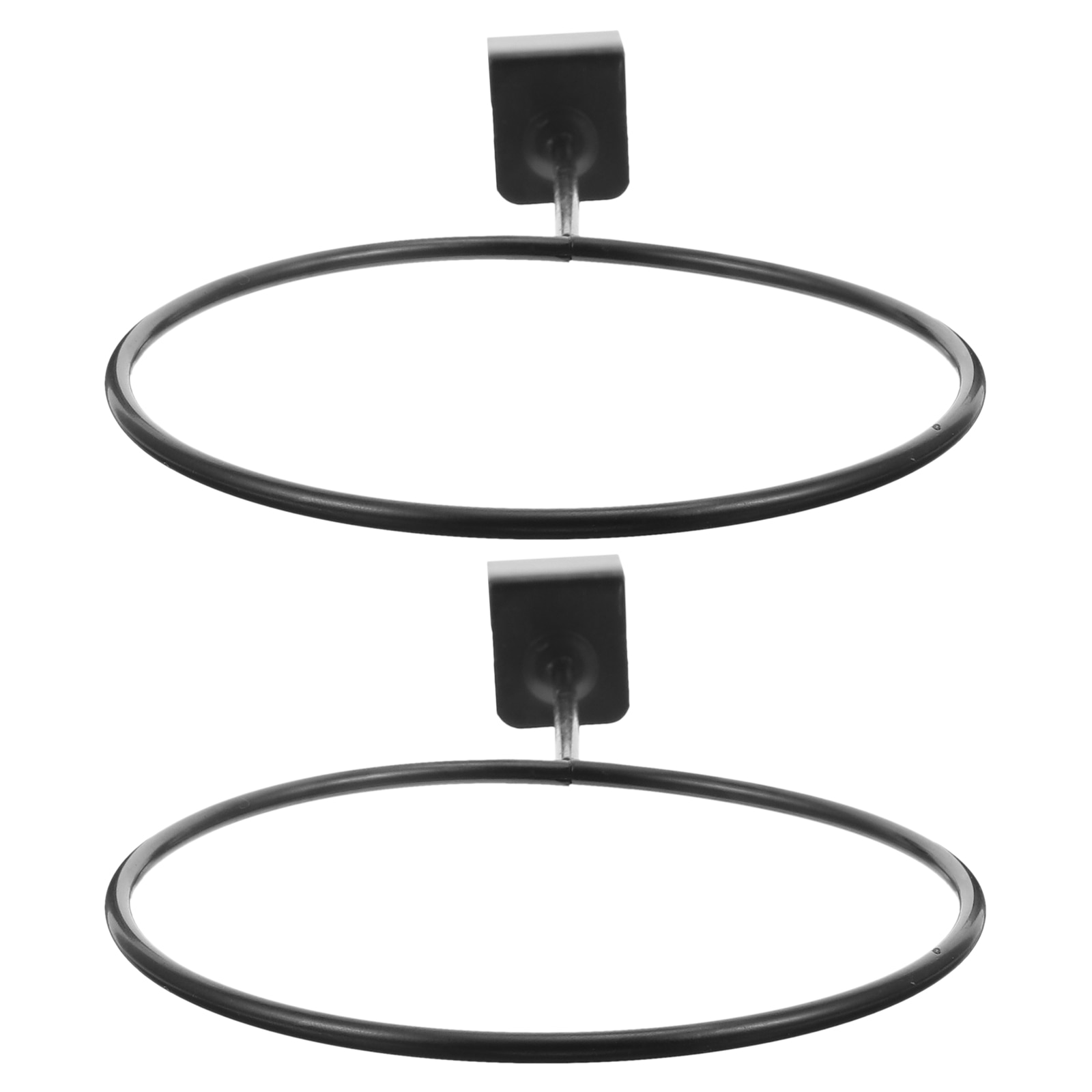 2 pcs ball display rack basketball holder iron balls bracket hats display rack for shop supermarket home