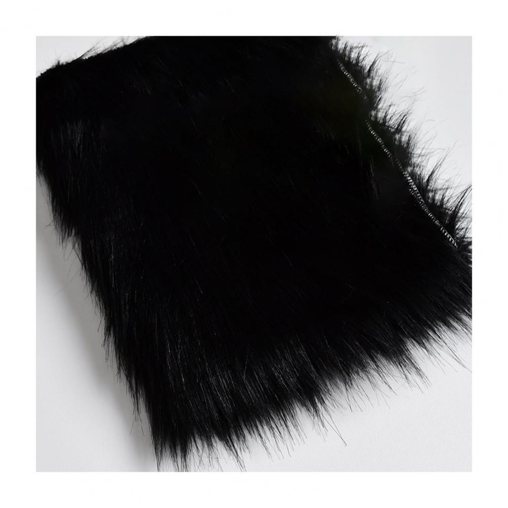 Plush Baby Blanket Super Soft Furry Baby Photography Backdrop Furry Photography Background Cushion Pad Studio Backdrop: Black / 80x100cm