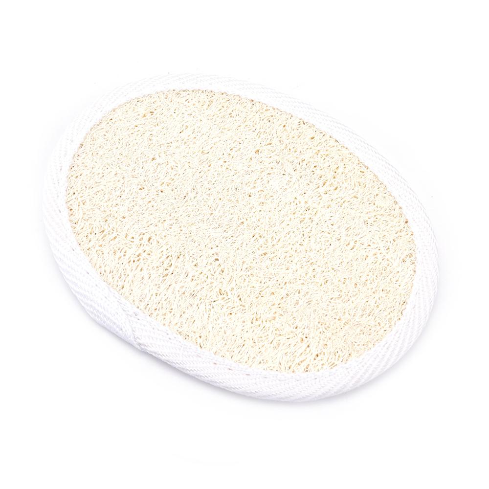 natural loofah luffa bath shower sponge body scrubber exfoliator washing pad