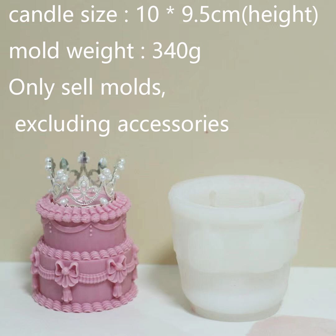Molde de silicona con forma de Animal para decoración de velas, molde de yeso para aromaterapia con de oso de bebé, 3D coreano: C-mold