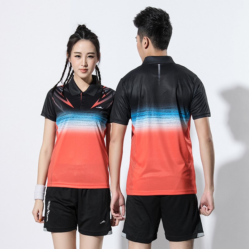 DIY badminton t-shirt men,women tennis clotheS , clothing table tennis , ping pong tracksuit,uniforms vetement tennis for cp
