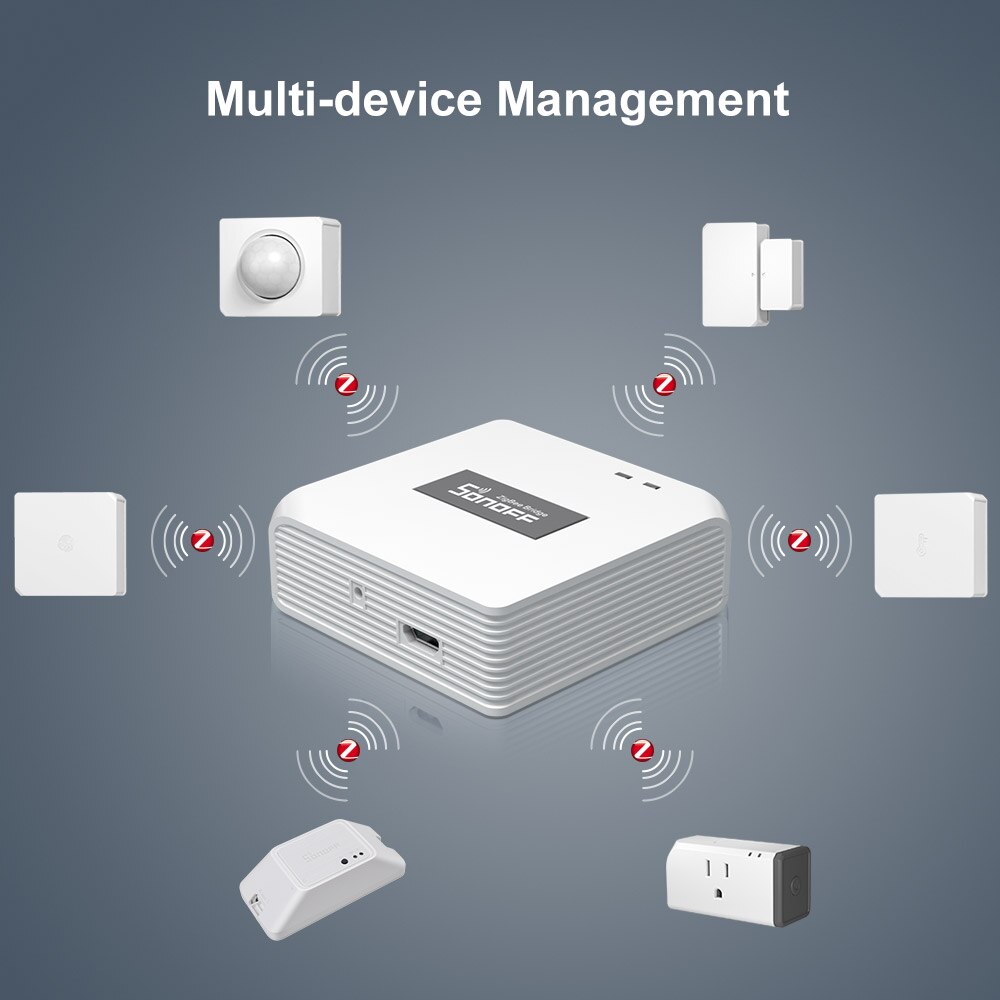 Itead Sonoff Zbbridge Smart Zigbee Brug Op Afstand Controle Zigbee En Wi-fi Apparaten Op Ewelink App Werkt Met Alexa Google Thuis