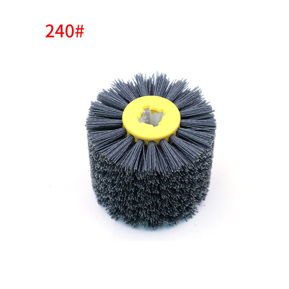 Nylon Abrasive Wire Drum Polishing Wheel Electric Brush For Woodworking Metalworking P80/120/180/240/320/600: 240 Mesh