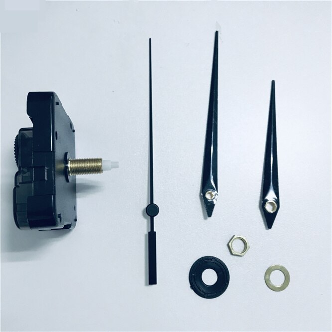 Diy sun watch urverk 23mm skaft kvartsklockmekanism klocka väggklocka långa visare delar reparation utbyte tillbehör