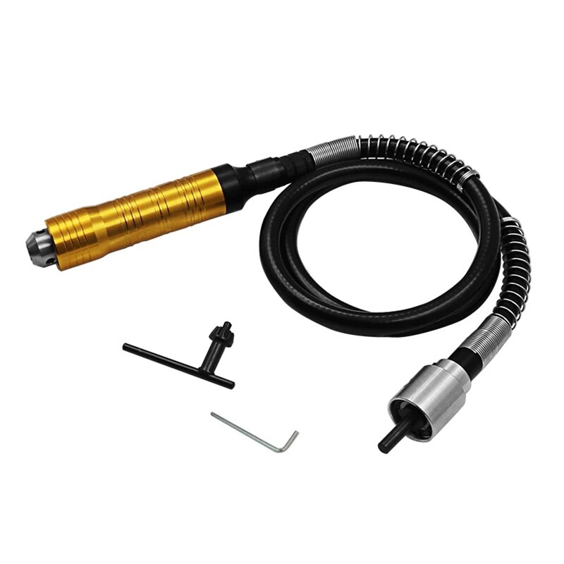 0.3-6.5mm Rotary Grinder Tool Flexible Flex Shaft 0.3-6.5mm Drill Chuck For Dremel Rotary Tool