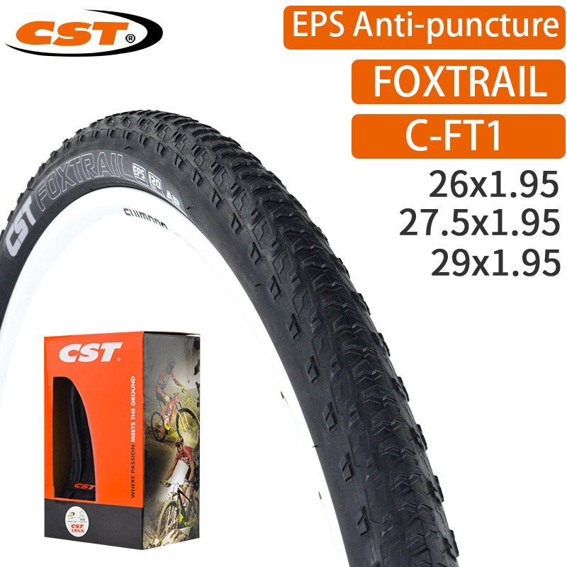 CST C-1870-neumáticos ultraligeros para bicicleta de montaña y carretera, llantas plegables de competición, resistentes a puñaladas, 29x1,95, 27,5x1,95, 26x1,95, C-FT1