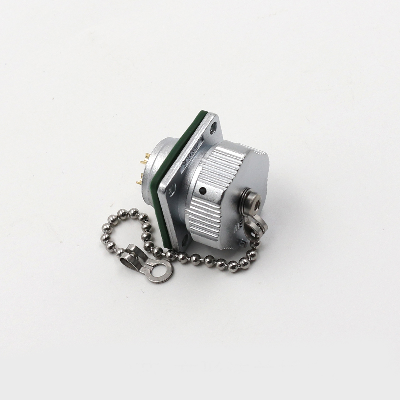 WY24 TI+Z M24 Waterproof Connector Male Female 2 3 4 9 10 12 19 Pin Aviation Plug Socket Solderding Terminal Adapter Panel Mount: 4 Pin Socket