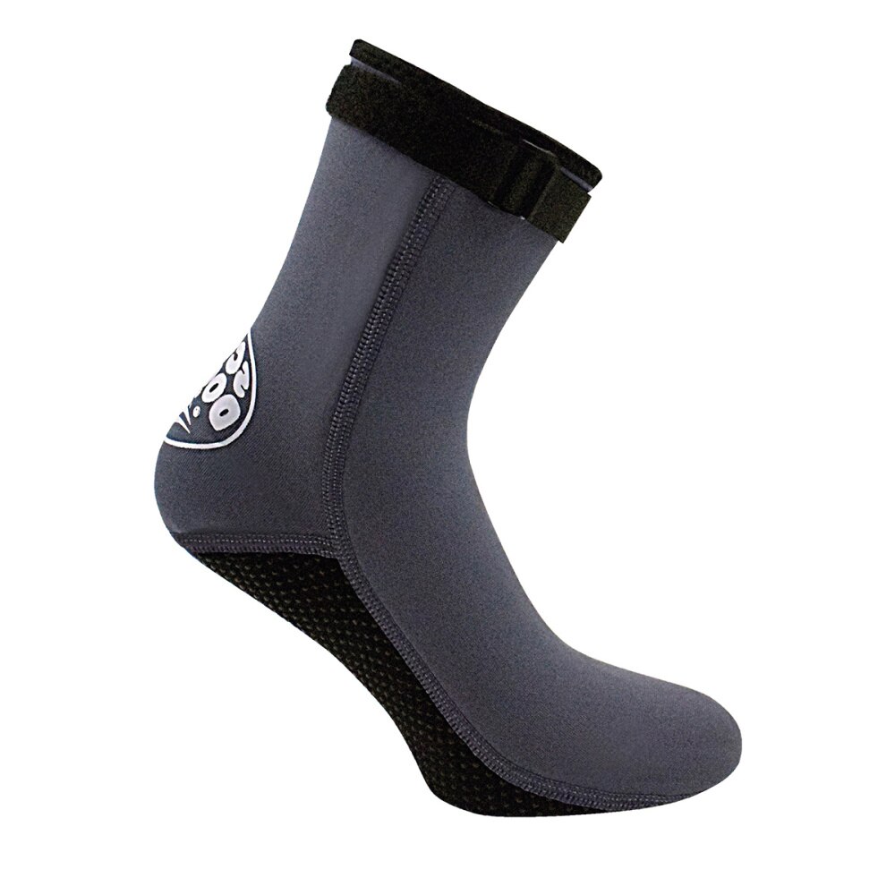 3mm Neoprene Surfing Snorkeling Socks Men Women Beach Diving Swimming Wetsuit Prevent Scratch Warm Snorkeling Spearfishing Sock: Grey