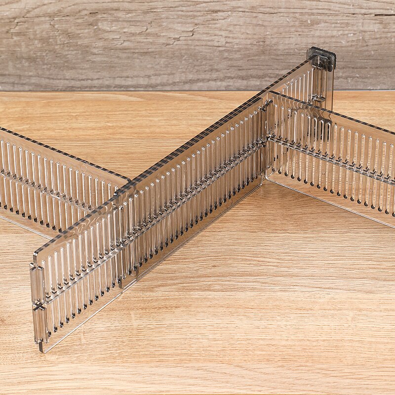 Horizontal Free Combination Drawer Partition Underwear Socks Organizing Telescopic Partition Plate Drawer Partition Board