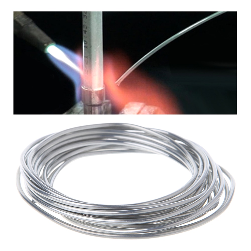 Aluminum cored wire welding aluminum tube evaporator condenser vehicle air conditioning refrigerator low temperature electrode