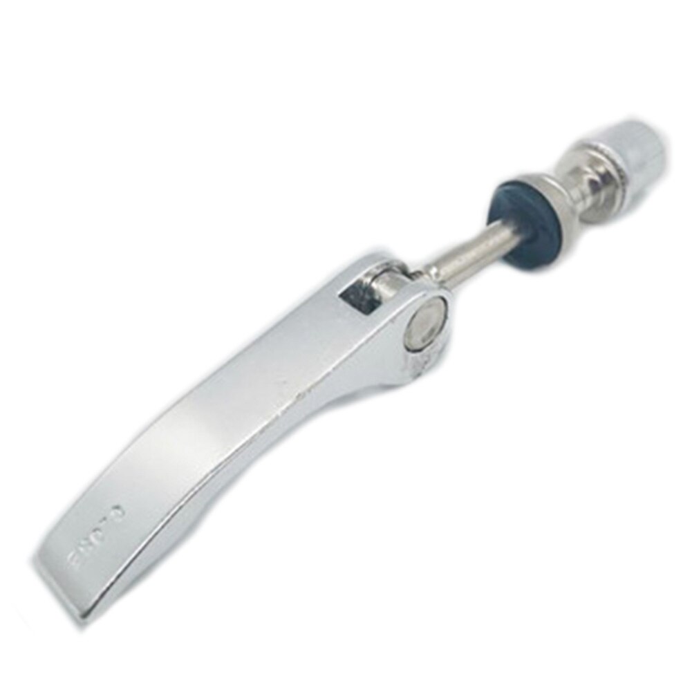 MTB Bike Quick Release Seat Post Seatpost Clamp Bolt Binder Skewer Clamp Lightweight Bicycle Extended Quick Release Lever Parts: Silver 2