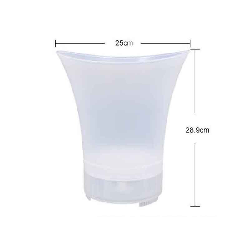 Portable Ice Bucket Party Supplies Nightclubs Drinks KTV Color Changing Kitchen Tools With LED Light Bluetooth Speaker Container