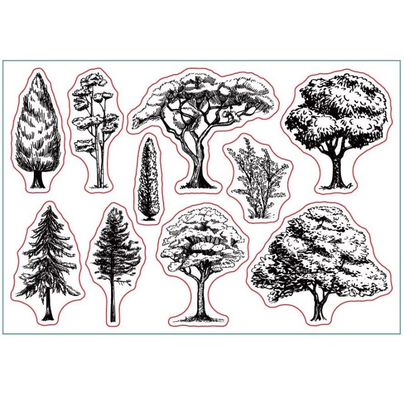 1 Vel Theevlekken Duidelijke Stempel Koffievlekken Achtergrond Transparante Siliconen Stempel Spill voor Scrapbook Kaarten Maken 4,3 x 6,3 Inch: Deep Blue