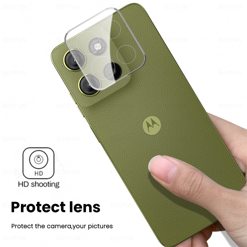 MotoG15 3 uds protectores de cámara curvados 3D para Motorola Moto G15 G05 G35 G45 G55 G75 G 15 Power 35 55 75 película de lente de vidrio templado