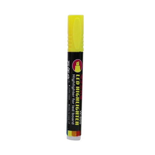 1 Uds. Juego de rotuladores Queen Bee, juego de 8 colores para apicultura y abejas, marcas de abeja reina, marcas de plástico, pluma, herramientas de abeja: Amarillo