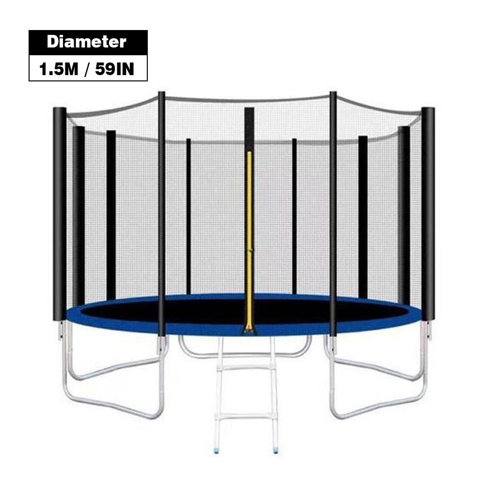 Round Trampoline Replacement Safety Pad Tear-Resistant Trampoline Edge Cover Spring Cover Edge Protector Round Frame Pad: E