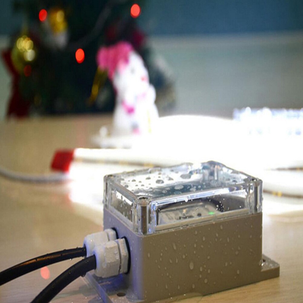 For Lights Cable IP66 Waterproof Case Accessories Practical Outdoor Tool Dustproof Wireless Switch Smart Home Junction Box