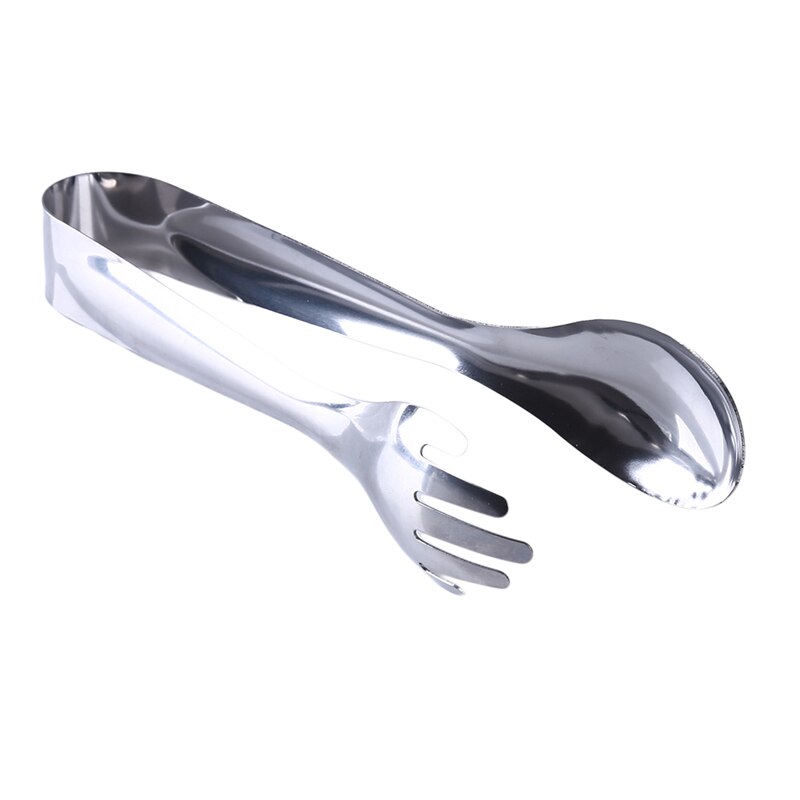 Stainless Steel Food Clip Spoon Fork Tongs Salad Clip Party Pastry Buffet Pliers Kitchen Accessories