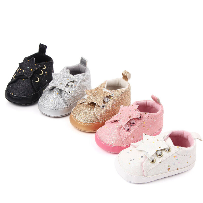 Newborn Baby Girls Shoes Moccasins Solid Infant Toddler Soft Sole Crib Bebe Footwear First Walker Prewalker Ballet Dress Shoe