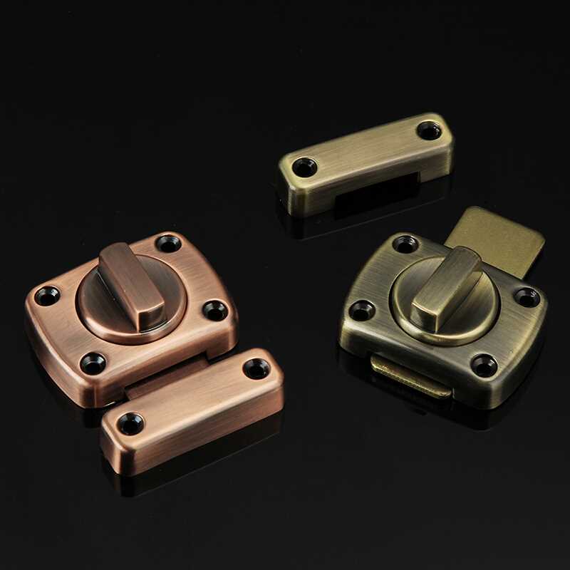 Zinc alloy Security Guard Fastener door Latches Locks for Home Safety toilet locks for interior sliding door hardware door bolts