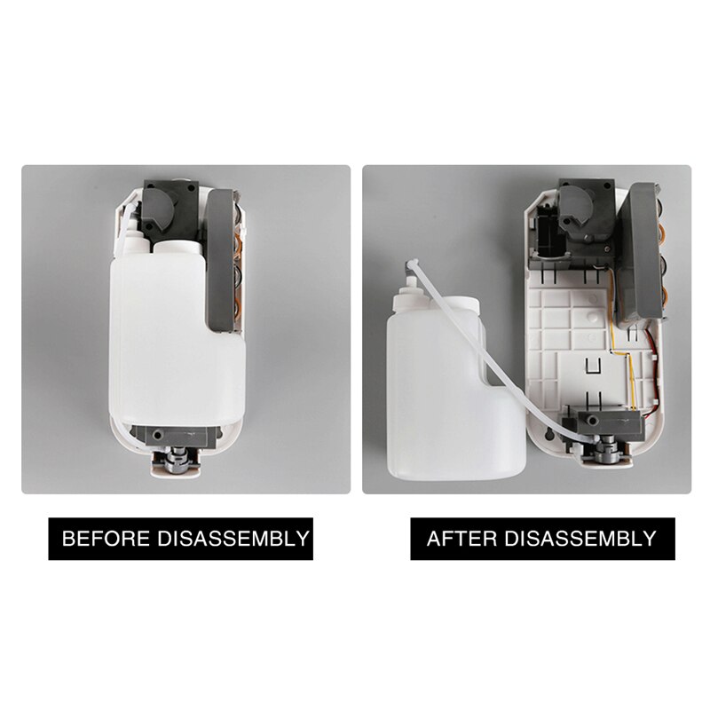 1000ML Touchless Hand Disinfection Machine Automatic Soap Dispenser Wall-mounted Sensor Mist Spray Hand Sanitizer Disinfection