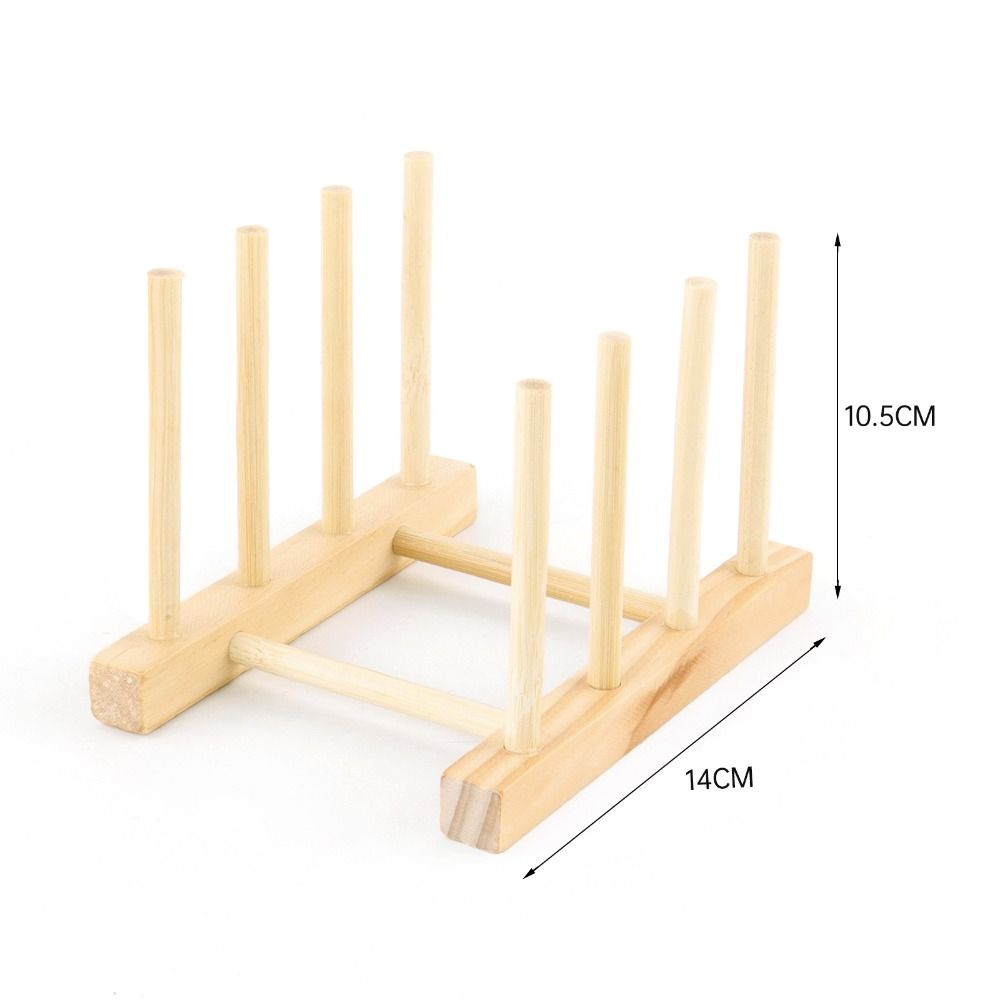 Tischs chale Tablett Holz ständer Gestell Trocken becher Regal Küchen buch Anzeige: Licht Grau